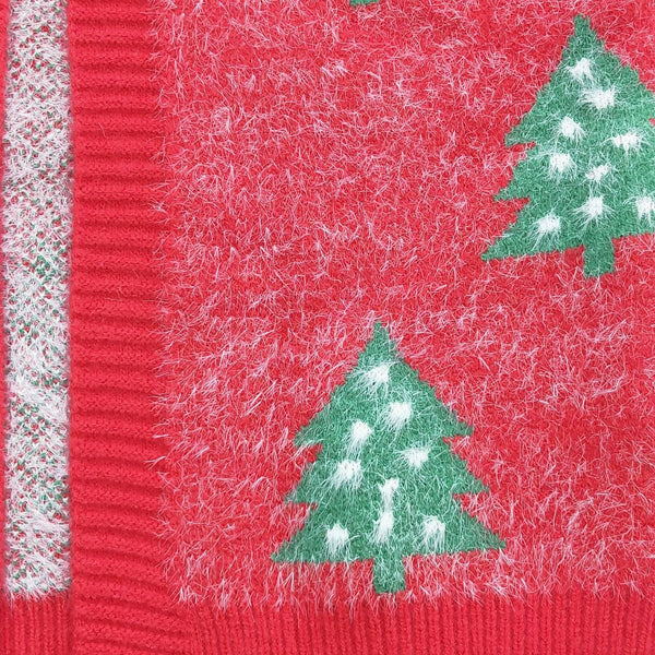 GT0356 toddler girl clothes girl christmas sweater coat red tree christmas cardigan