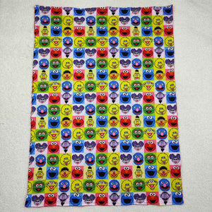 BL0196 RTS Baby blanket cartoon red minky blanket