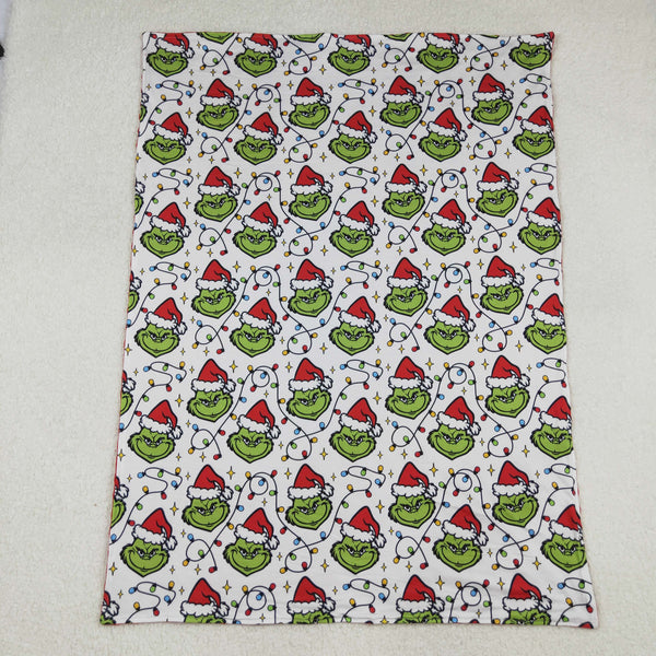 BL0222 RTS baby blanket cartoon print baby girl christmas blanket