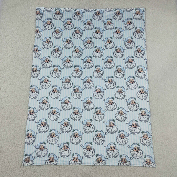 RTS BL0256 baby castle blanket baby blanket minky blanket santa claus christmas blanket