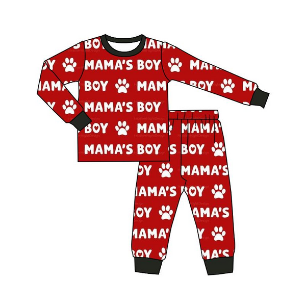 BLP0144 baby boy clothes mama's boy winter outfits-promotion 2024.11.30 $5.5