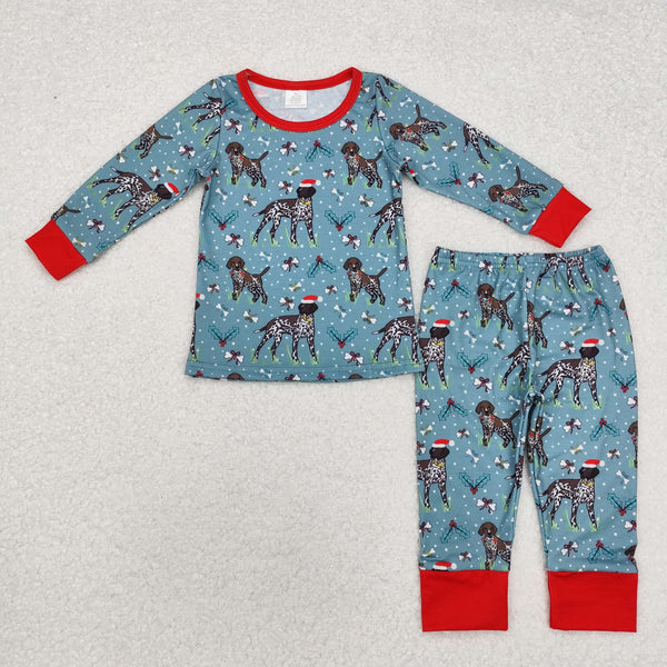 RTS Matching clothing christmas dog kid long sleeve matching christmas clothing pajamas -2026.9.28