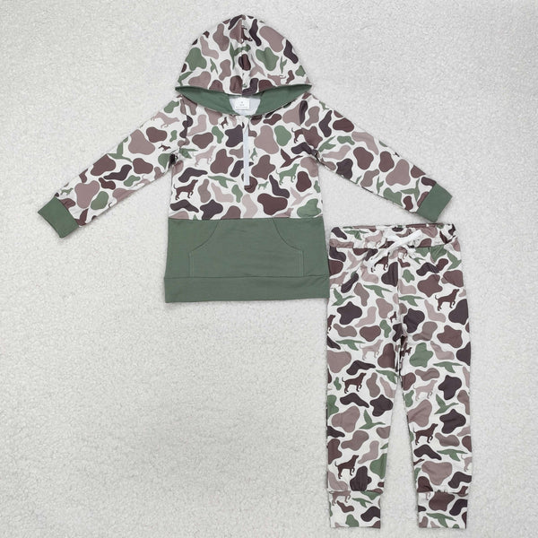 BLP0935 RTS  toddler boy clothes camouflage boy winter set