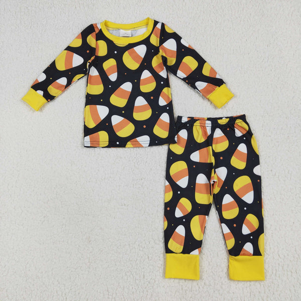 RTS kids matching clothing candy print clothing halloween winter clothing