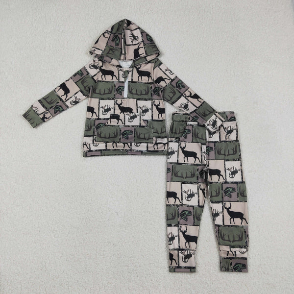 BLP1368 RTS  toddler boy clothes hunting boy  winter outfit