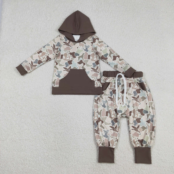 BLP1403 RTS toddler boy clothes hunting boy winter outfit winter clothing set