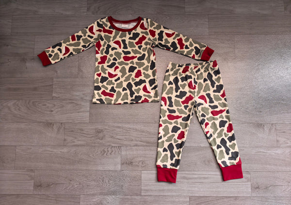 NO MOQ BLP1496 pre-order  toddler boy clothes camo print boy fall outfit-Real pic 2026.8.13