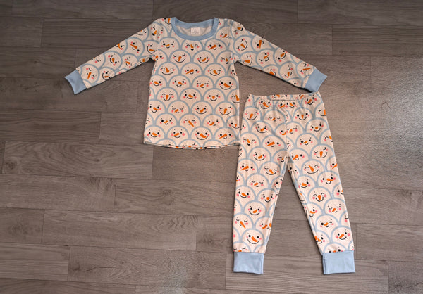 no MOQ BLP1514 pre-order  toddler boy clothes snowman print boy fall outfit-real pic 2026.8.10