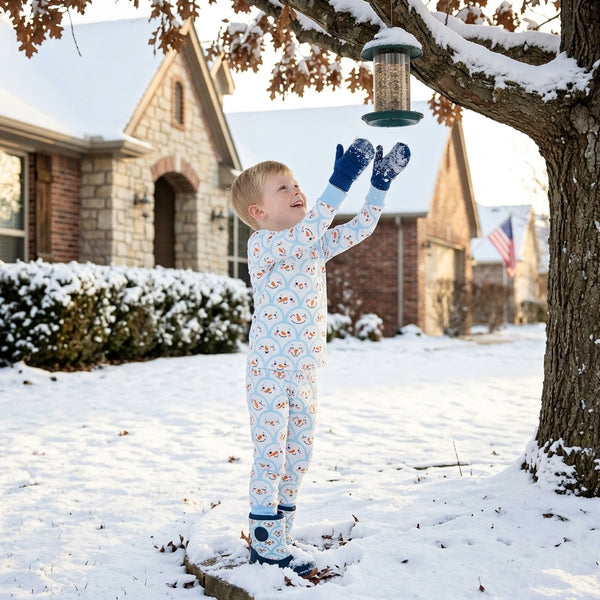 RTS BLP1514 baby boy clothes christmas snowman print long sleeve pants outfit