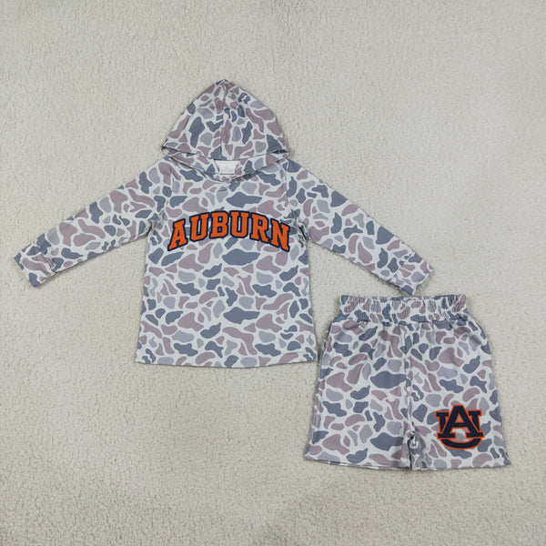 RTS BLS0041 baby boy clothes state print toddler boy fall outfit