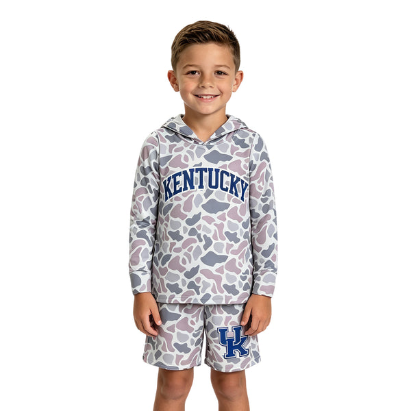 RTS BLS0043 baby boy clothes state print toddler boy fall outfit