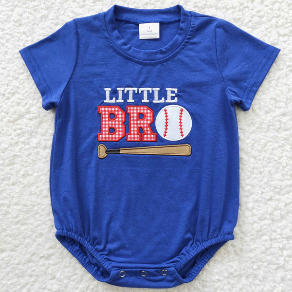 SR0291 baby boy clothes baseball summer bubble