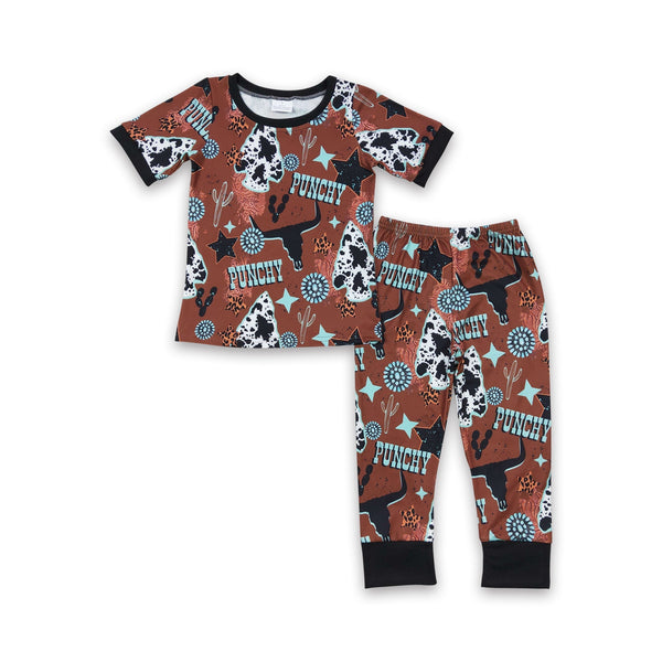 BSPO0051 baby boy clothes brown fall spring set-promotion 2024.12.21 $5.5