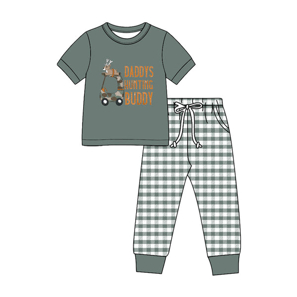 MOQ:5 pcs pre-order Each Style Hunting Plaid Kids Matching Clothes-2026.8.28