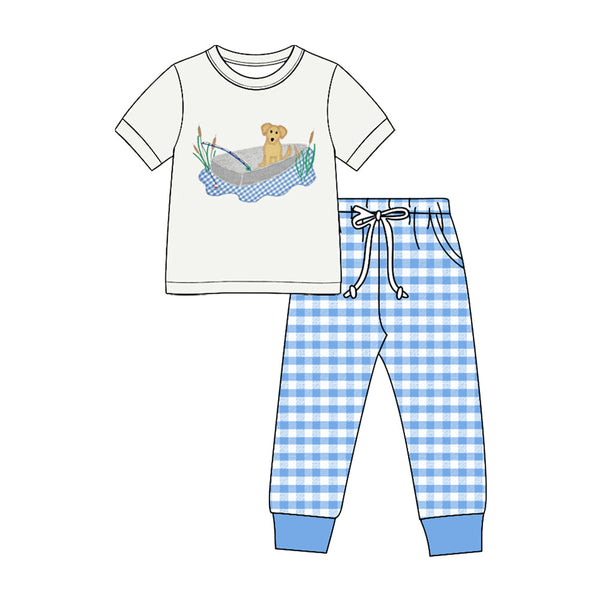 MOQ:5 pcs pre-order Each Style Hunting Plaid Kids Matching Clothes-2026.8.28