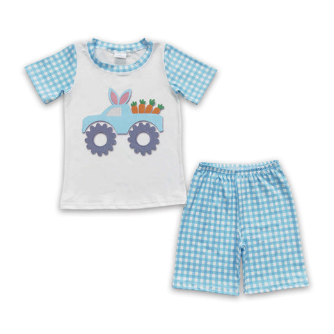 BSSO0091 baby boy clothes blue easter outfits-promotion 2024.2.24