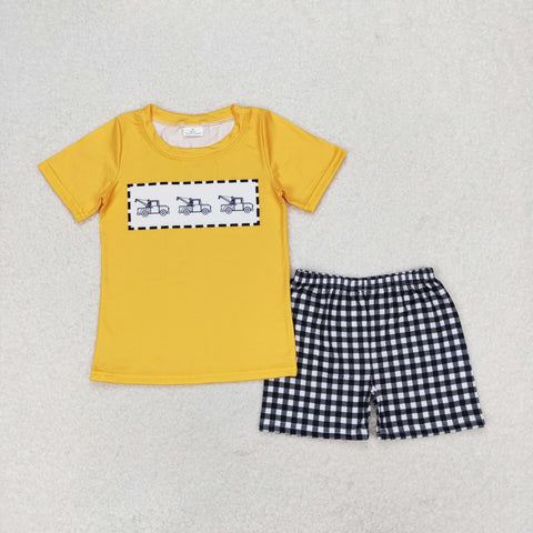 BSSO0820 RTS baby boy clothes tank toddler boy summer outfits 3-6M to 7-8T ¡ꡧprint¡ê?