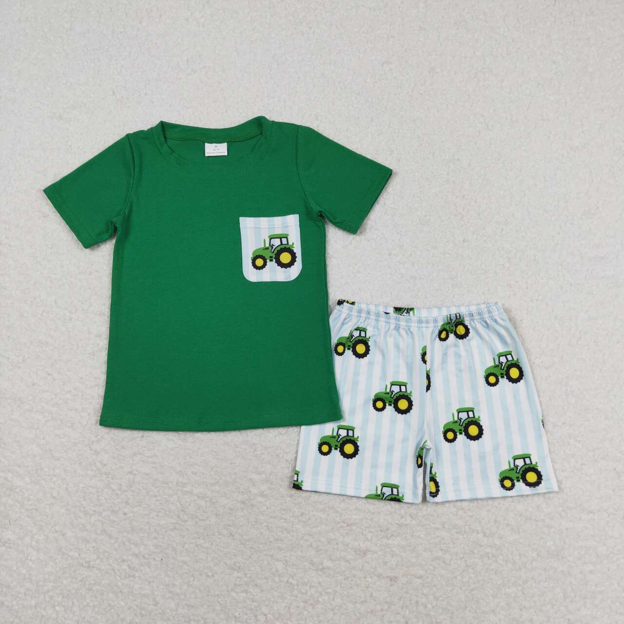 BSSO0903 RTS 3-6M to 7-8T baby boy clothes truck toddler boy summer outfits ¡ꡧprint¡ê?