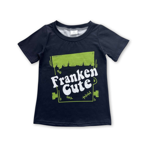 BT0248 toddler boy clothes boy halloween tshirt