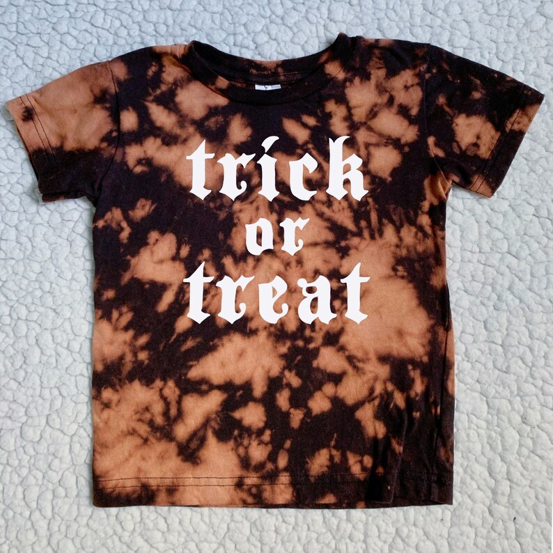 BT0276 toddler boy clothes trict or treat boy summer tshirt