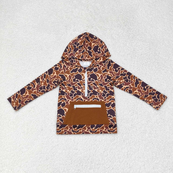 RTS toddler clothes matching clothing baby camo top kids winter clothing 2 -2025.9.8