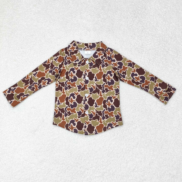 RTS toddler clothes matching clothing baby aztec print top boy t-shirt-2025.10.9