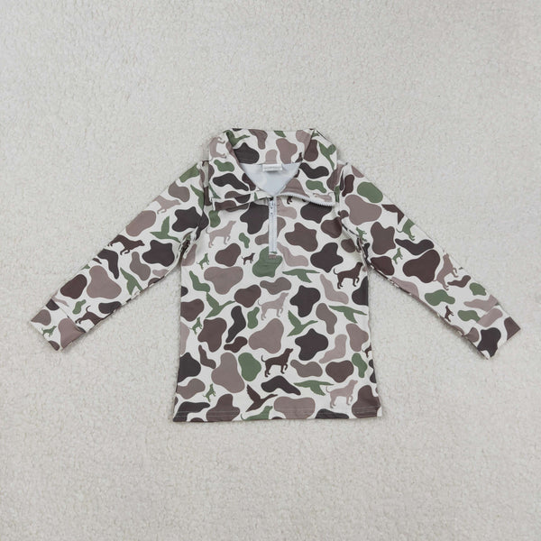 BT0955 RTS Boy winter pollover camo hunting season winter clothes