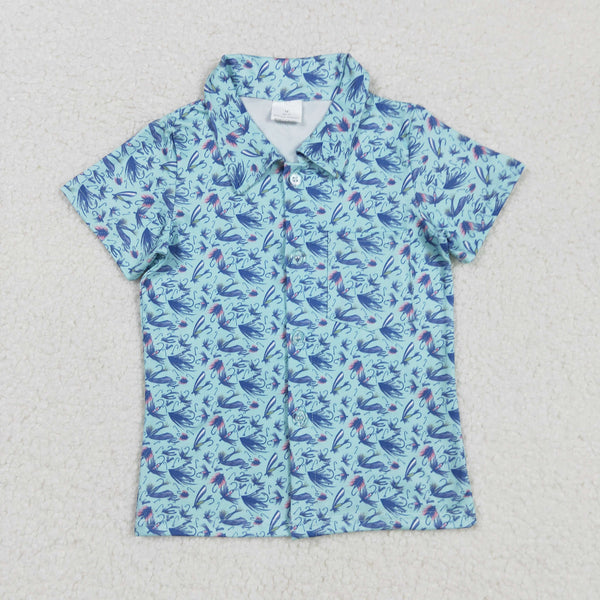 BT1296 RTS  toddler boy clothes cartoon boy summer top shirt