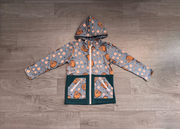 no MOQ BT1342 pre-order  toddler boy clothes baseball boys winter hoodie top -Real pic 2026.8.13