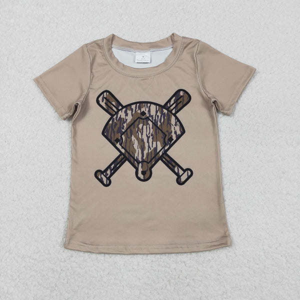 BT1419 RTS boy summer clothes camo boy summer tshirt
