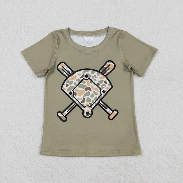 BT1423 RTS boy summer clothes camo boy summer tshirt