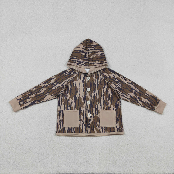 RTS toddler clothes matching clothing baby hunting camo top boy winter clothing-2025.12.12