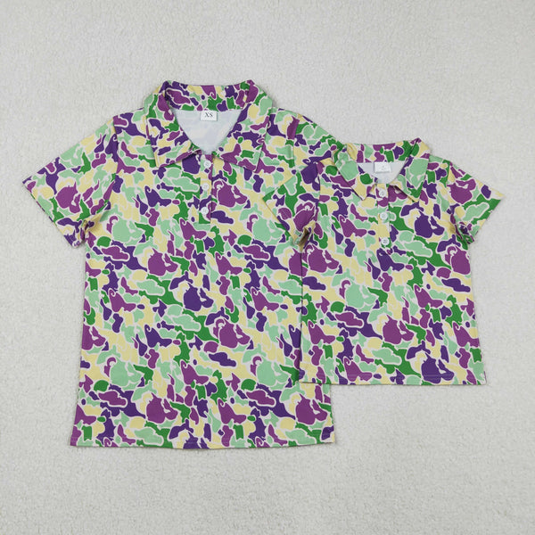 Daddy and me Matching Clothes RTS camo summer Tshirt