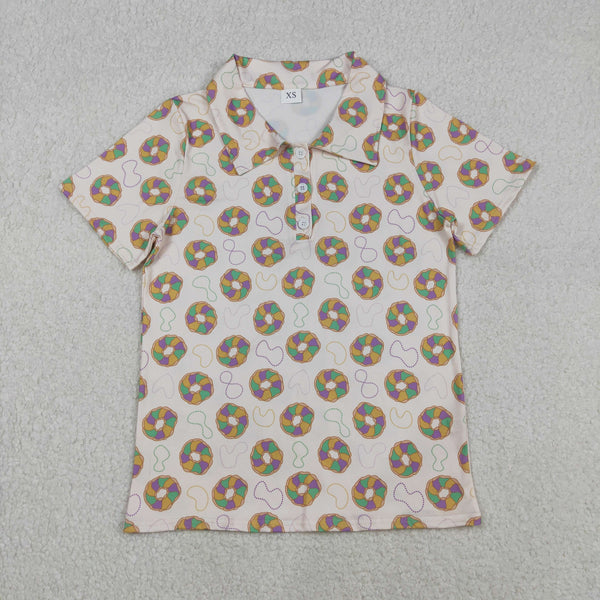 RTS toddler clothes king cake print matching clothing  mama kids clothes-2025.11.29