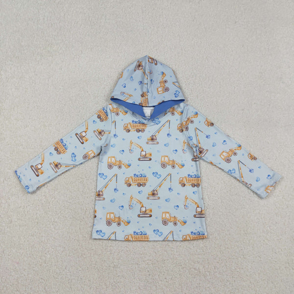 RTS toddler clothes matching clothing heart truck print boy Valentine clothing-2026.2.4