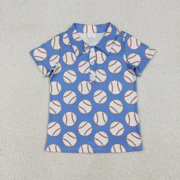 RTS toddler clothes matching clothing baseball print baby top kids summer clothing-2025.12.29