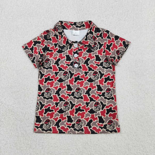 RTS  Matching clothing  baby state camo print shirt adult man kids clothes-2026.4.25