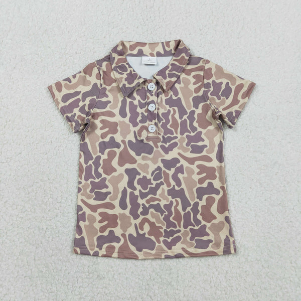 RTS matching clothing toddler clothes camo print boy summer clothing-2026.2.6