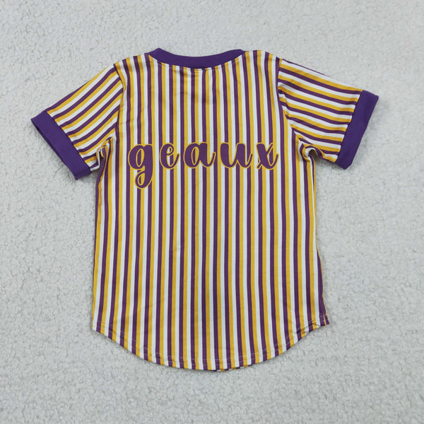 BT1745 RTS toddler boy clothes state print boy summer top shirt