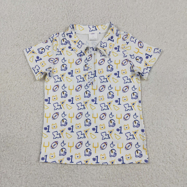 BT1763 RTS toddler boy clothes state boy summer top Tshirt