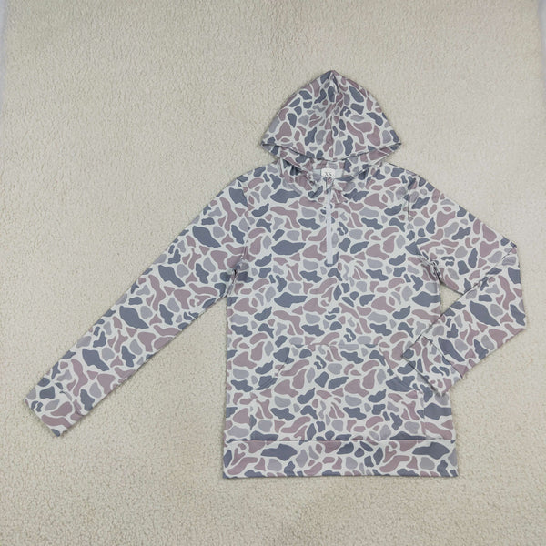 BT1873 RTS  adult clothes camo print men winter hoodies pocket shirt top clothes wholesale