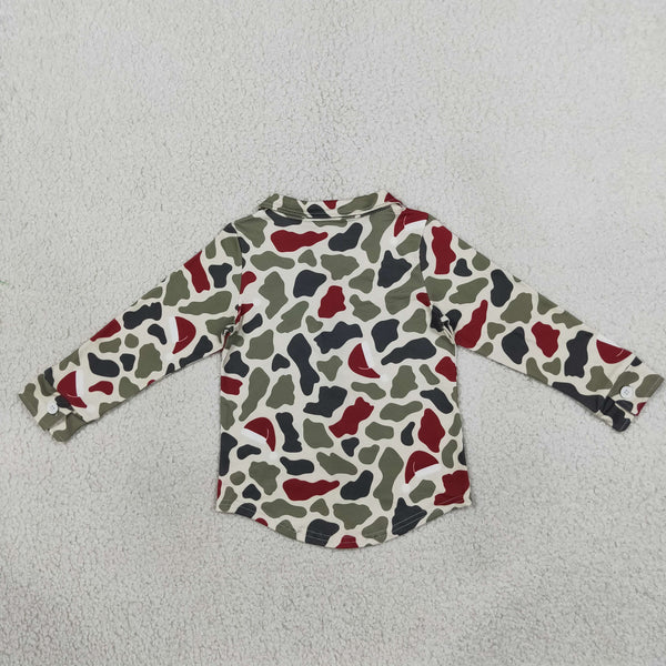 RTS Matching clothing kids camo print baby boy winter clothes-2026.10.7