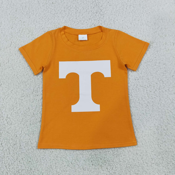 RTS BT1881 baby boy clothes vinyl cotton toddler boy short sleeve top tshirt