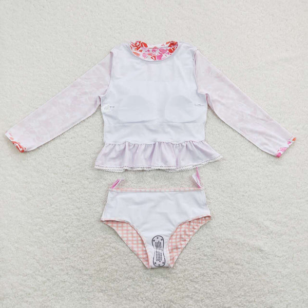 S0166 baby girl clothes girl swimsuit swimwear beach wear 1