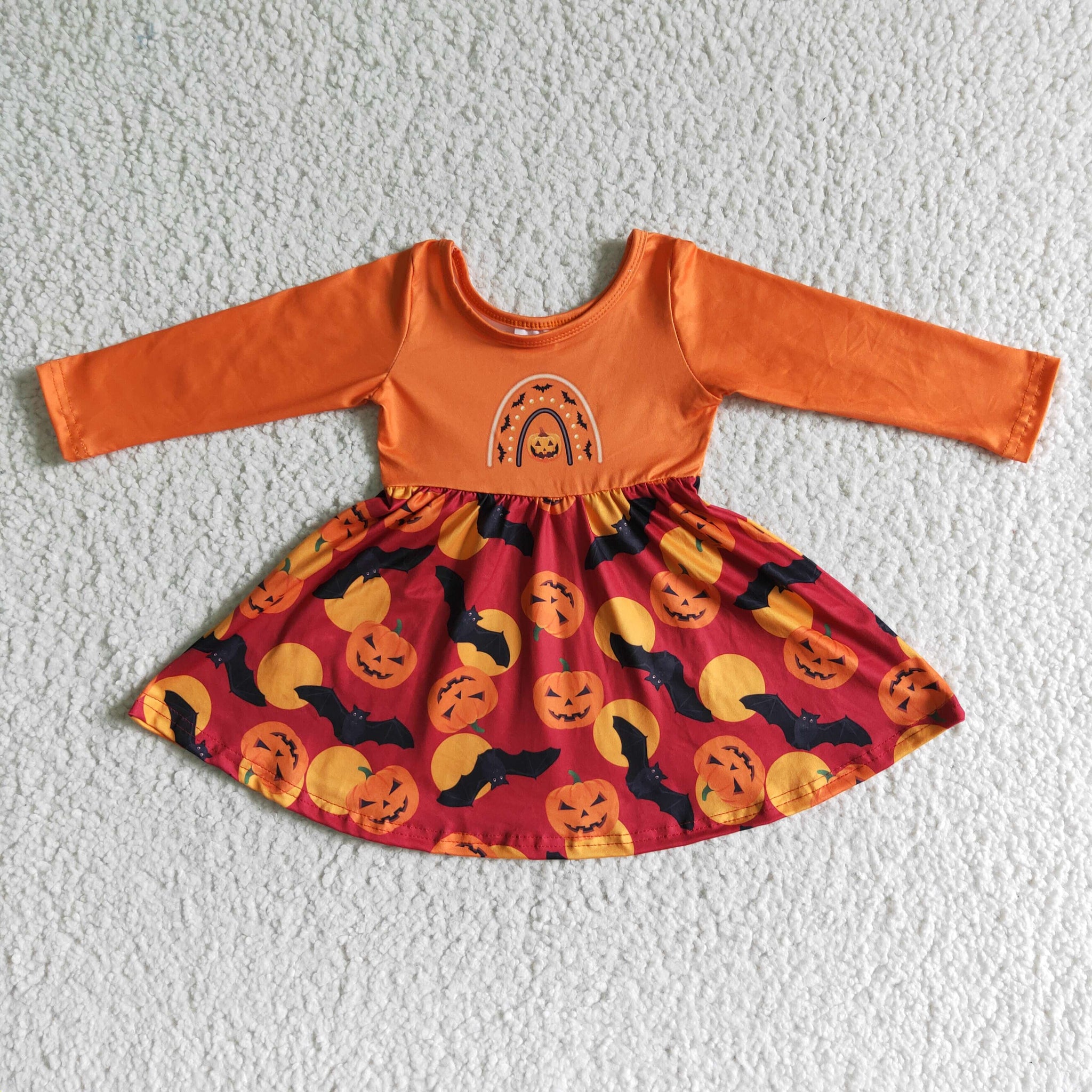 GLD0016 girl halloween dress-promotion 2024.9.21 $5.5