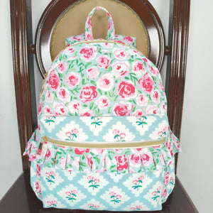 BA0100  RTS toddler backpack flower girl gift back to school preschool bag