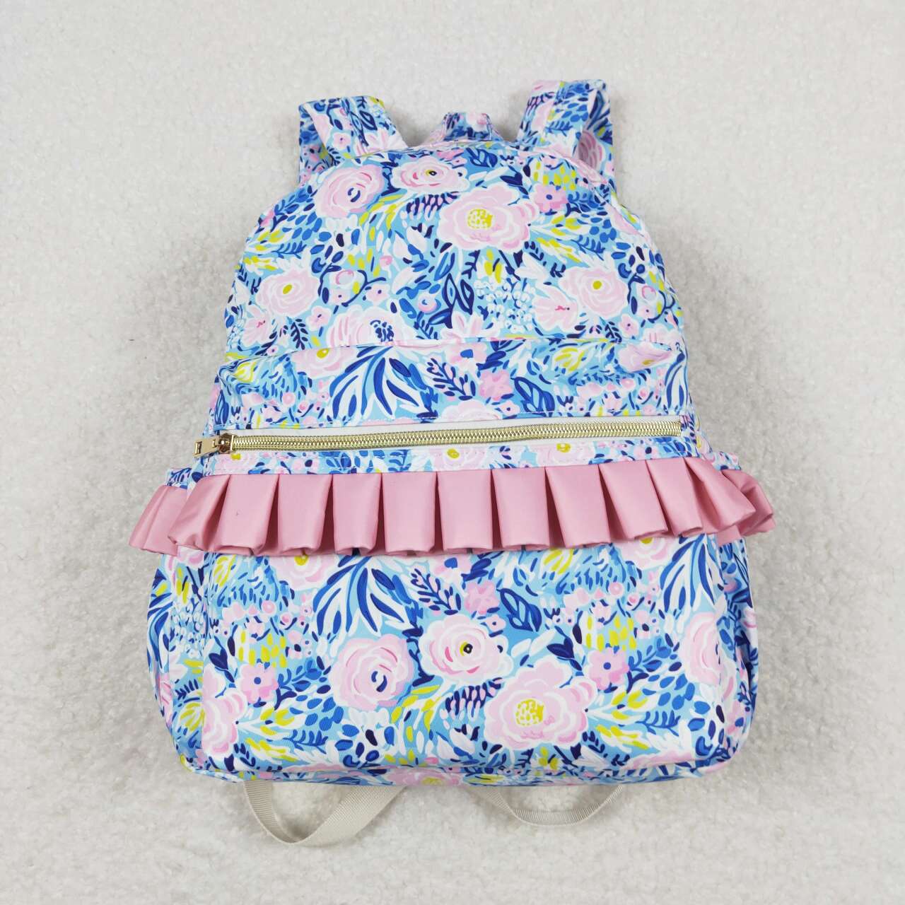 BA0175 RTS toddler backpack flowers girl gift back to school preschool bag