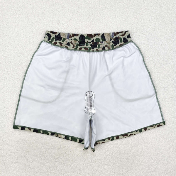 S0468 RTS adult clothes adult men swim shorts camo mallard duck bottom