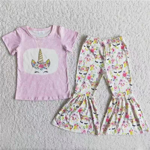 C0-9 kids clothes girls girl bell bottom outfit-promotion 6.1 $2.99