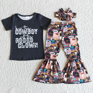 E6-16 baby girl clothes cowboy spring fall outfits-promotion 2024.2.3